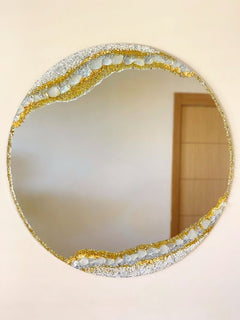 Crystal Wall Mirror by SBK Art – view 1