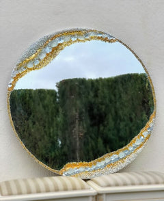 Crystal Wall Mirror by SBK Art – view 2