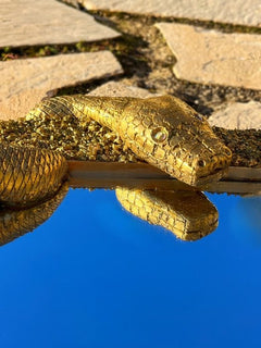 Golden Snake Mirror by SBK Art – view 6
